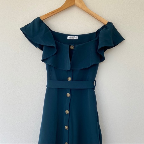 Teal Dress - Picture 1 of 6